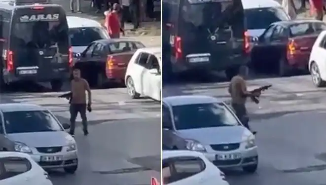 Başakşehir'de Pompalı Tüfekli Sokağa Çıkma Olayı Panik Yarattı