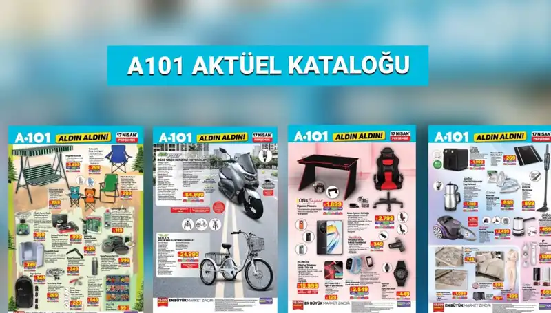 A101 17-24 Nisan Aktüel Kataloğu: Şaşırtan Fırsatlar Sizi Bekliyor!