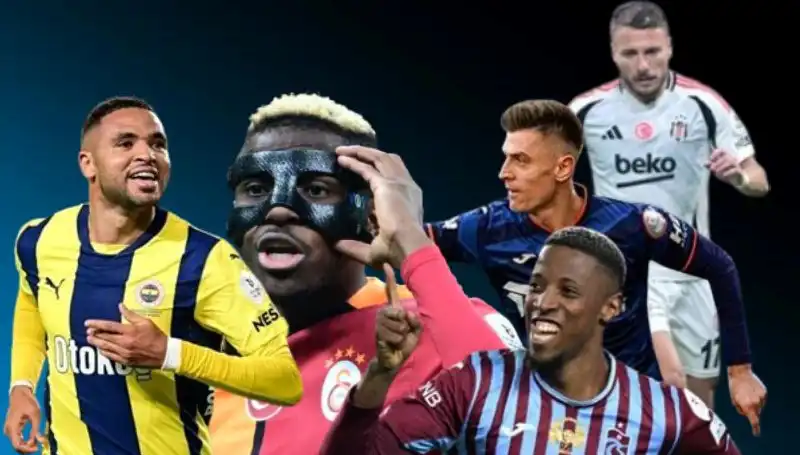 Süper Lig Gol Krallığı Yarışı: Osimhen, Banza ve En-Nesyri'nin Durumu Ne?