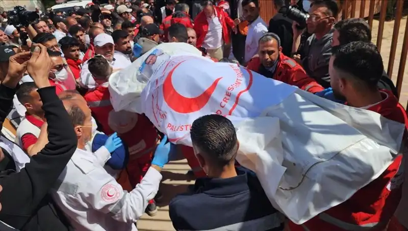 Gazze'deki Katliamın Otopsi Raporu: Sağlık Çalışanları Başlarından Vurulmuş!