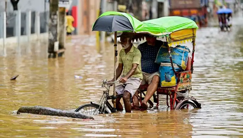 Hindistan'da Şiddetli Yağışlar: Hayatını Kaybedenlerin Sayısı 14'e Yükseldi