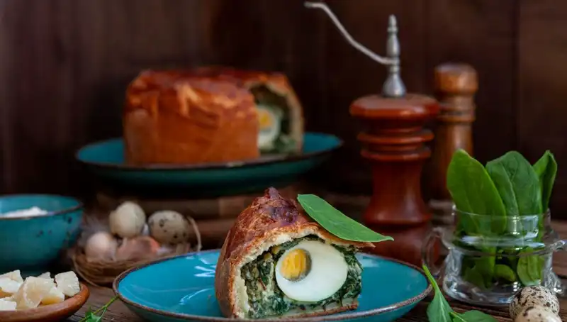 Paskalya Sofralarına Renk Katan Ispanaklı Tart Tarifi!