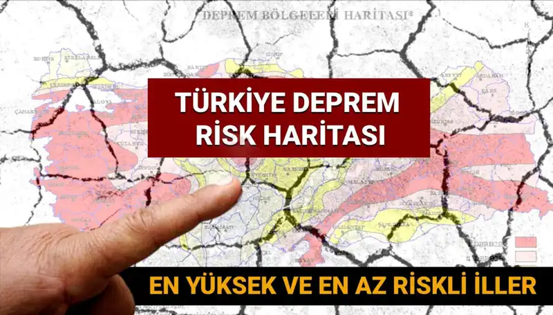 Türkiye'nin Deprem Riski Haritası 2025: Hangi İller Tehlikede?