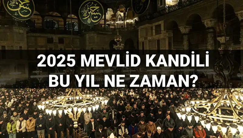 Yılın Son Kandili: 2025 Mevlid Kandili'nin Tarihi Diyanet Tarafından Açıklandı