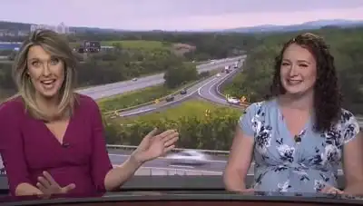 Doğum Sancıları Başlayan Spiker Yayında Bütün Herkesi Şaşırttı!