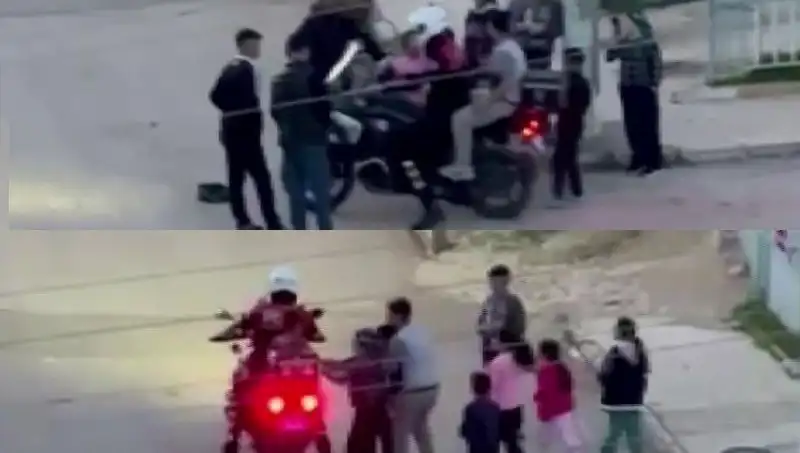 Polis Memurunun İyilik Dolu Anları: Çocuklar Motora Bindi!